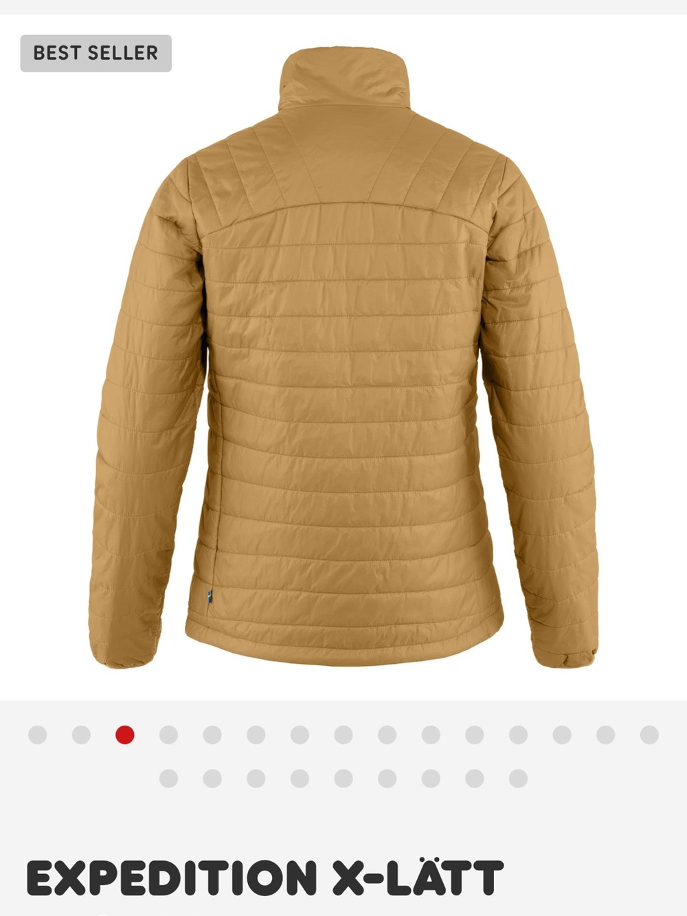 Fjallraven Expedition X-LÄTT Lightweight Jacket Women’s Small Buckwheat Brown - Picture 8 of 9